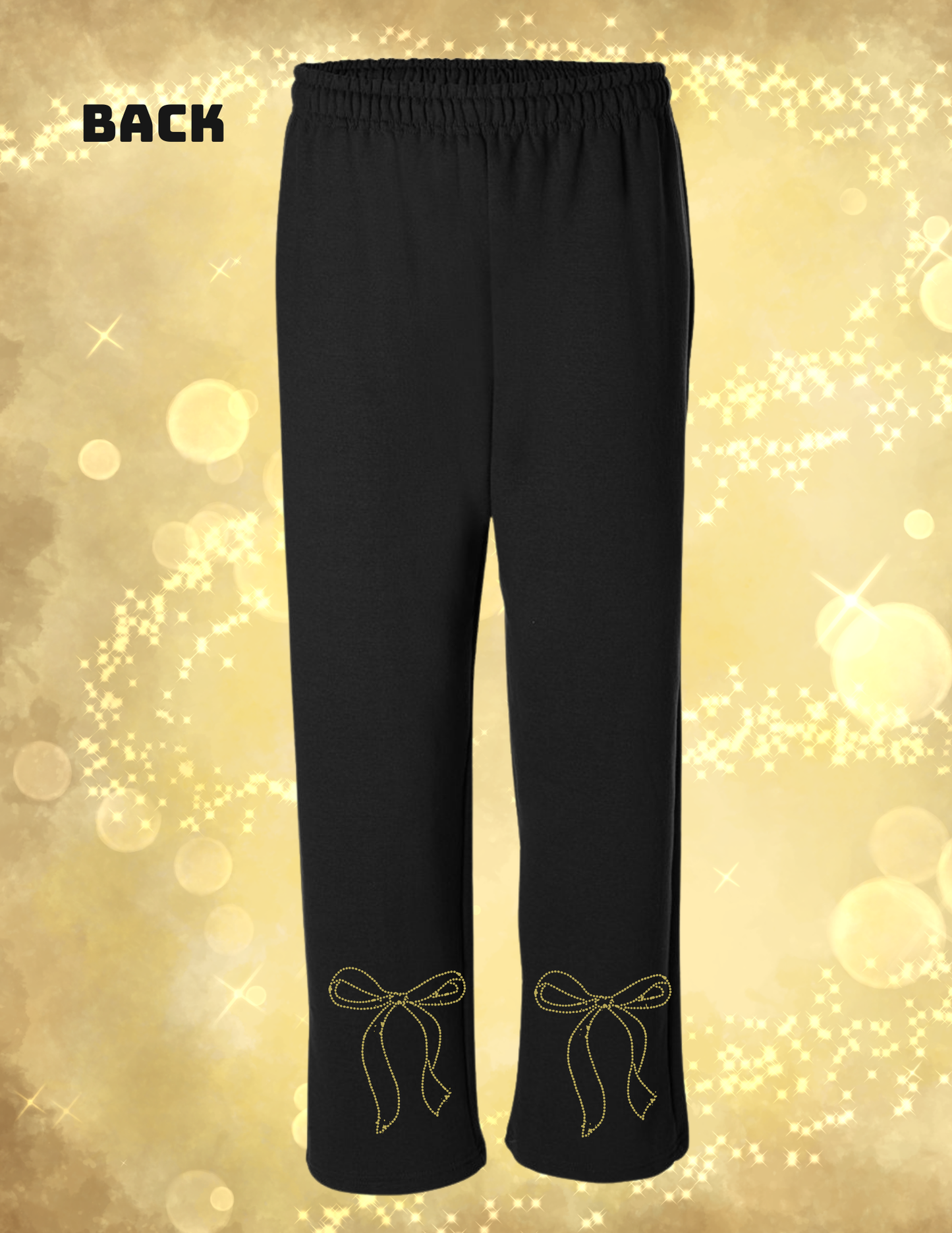 Sweatpants Open Bottom