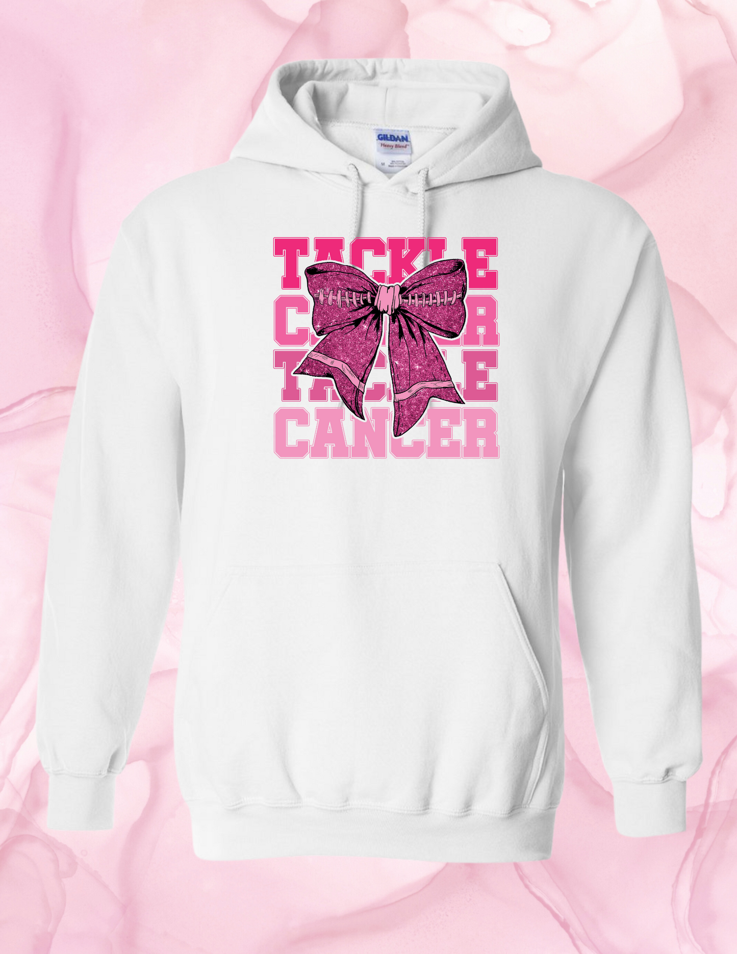 tackle cancer bow