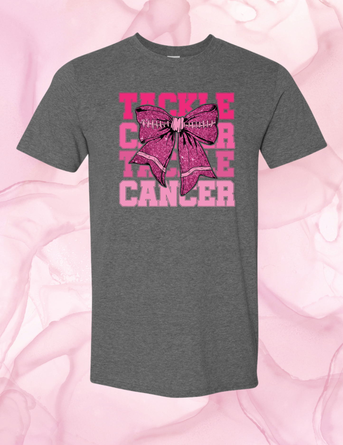 tackle cancer bow