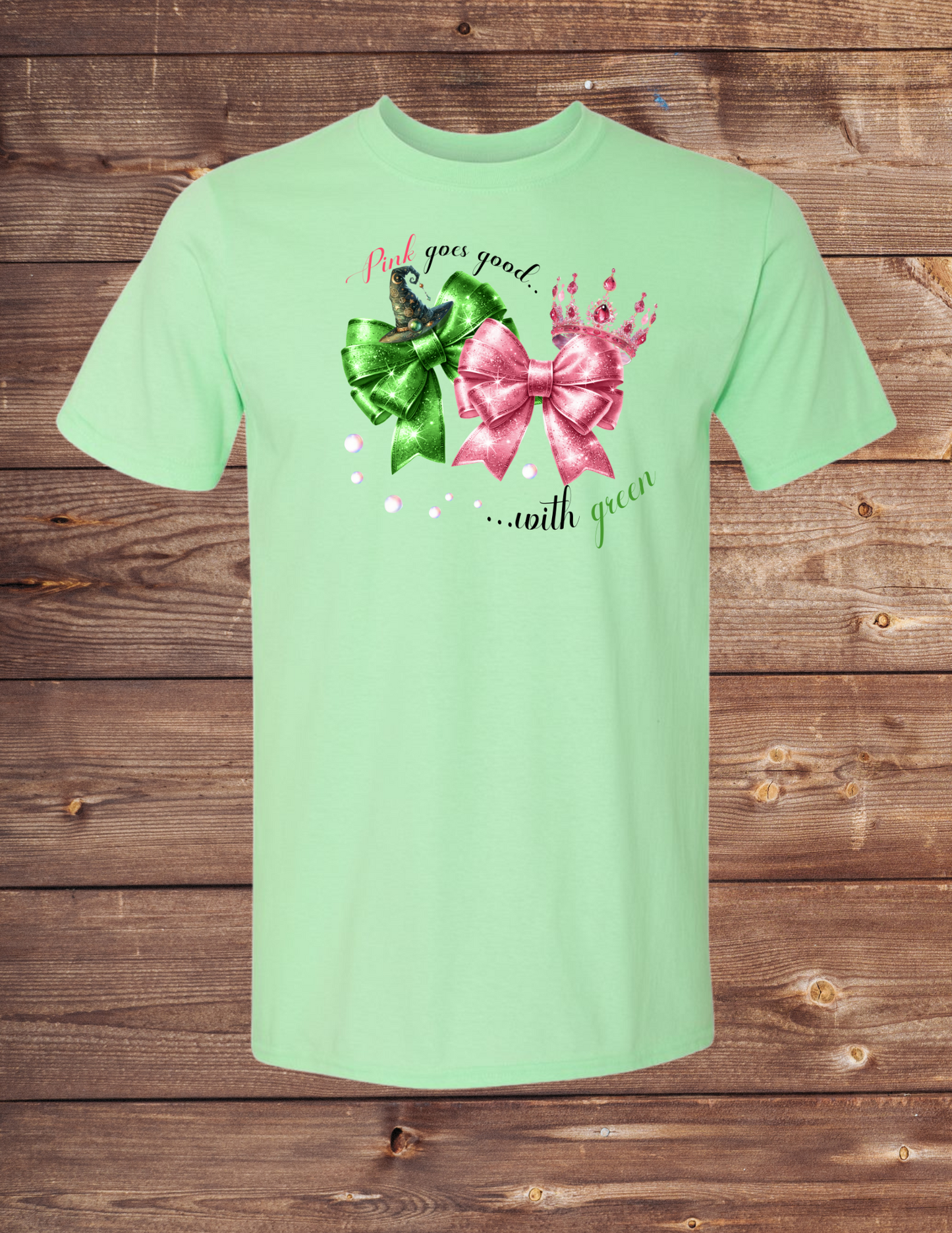 Pink Goes with Green