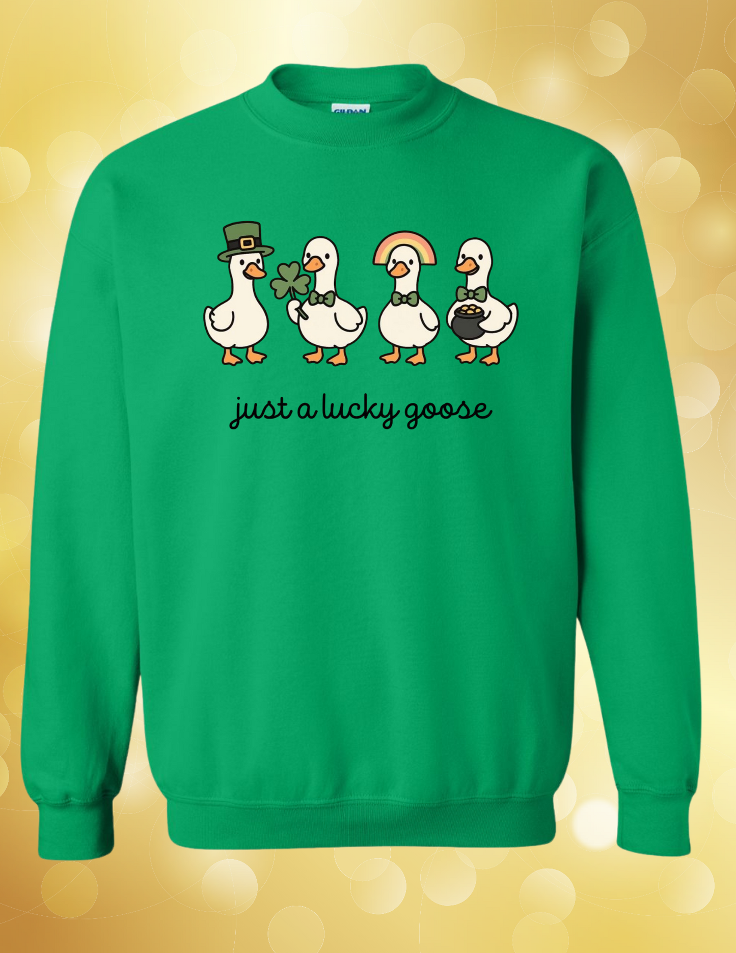 just a lucky goose