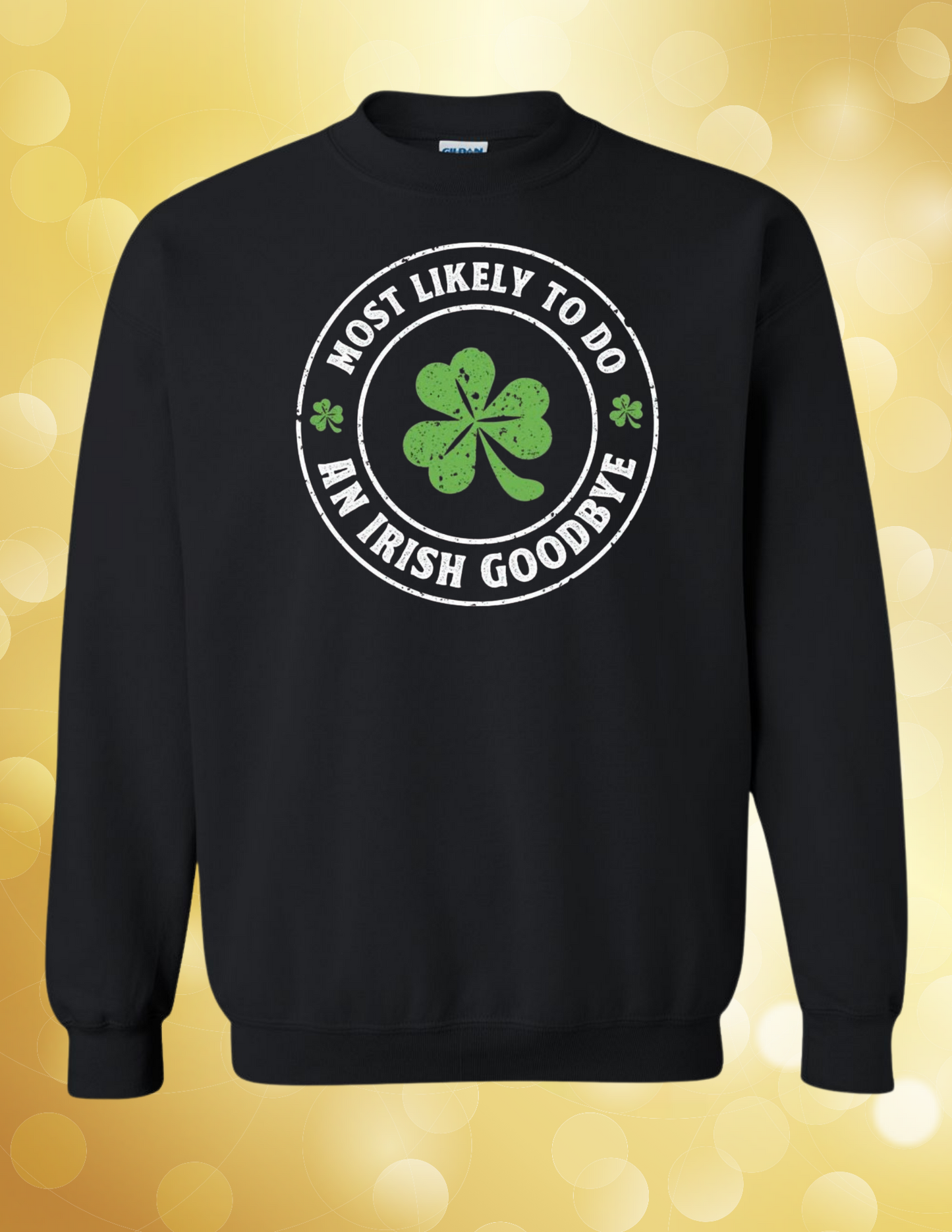 Most likely Irish Goodbye