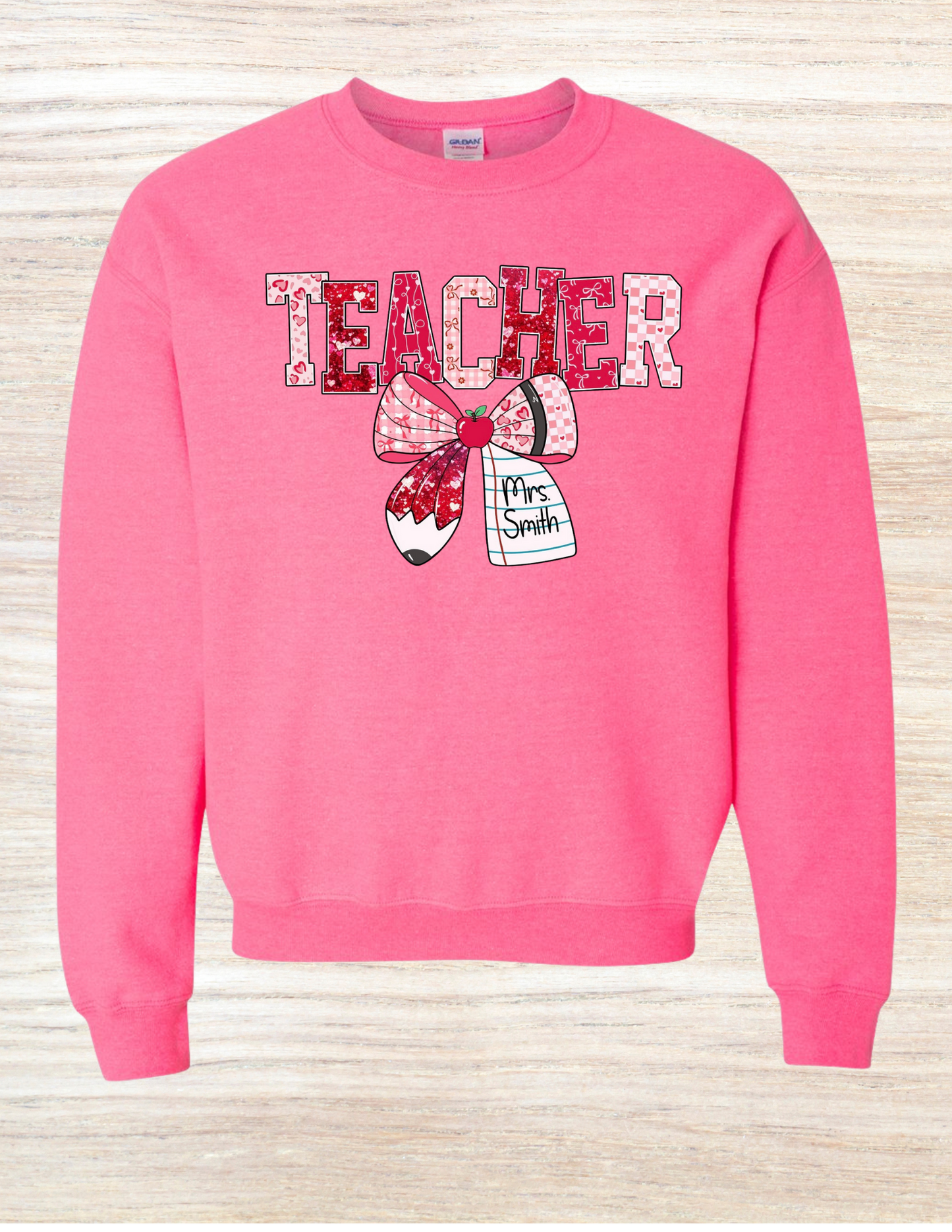 Teacher Pencil Heart
