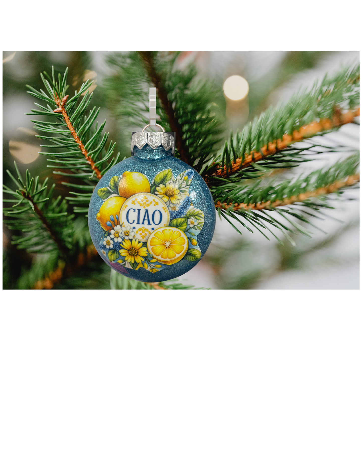 Ciao Lemon Ornament