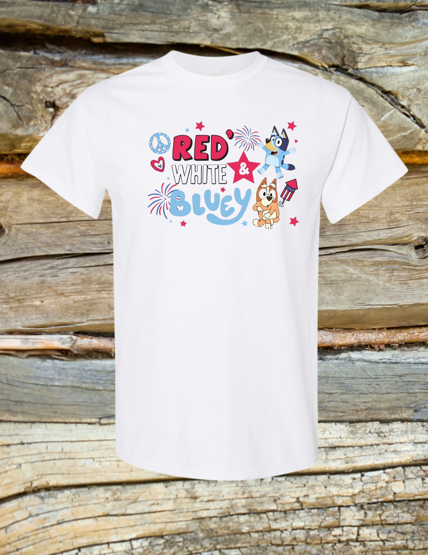 Red White Bluey