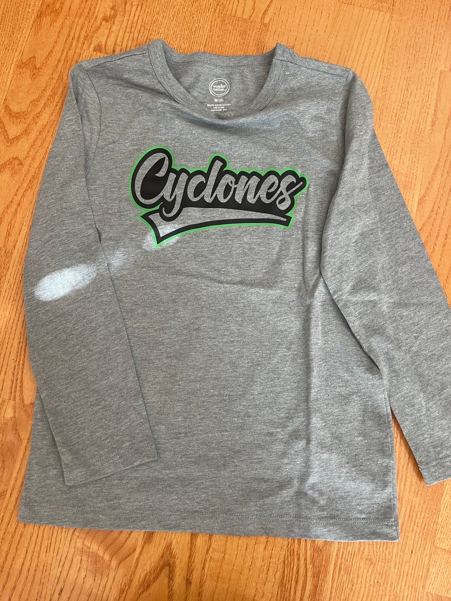 youth medium long sleeve