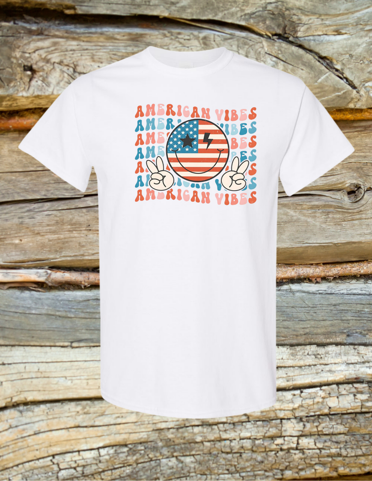 American Vibes Smile Peace