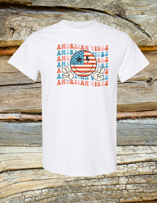 American Vibes Smile Peace