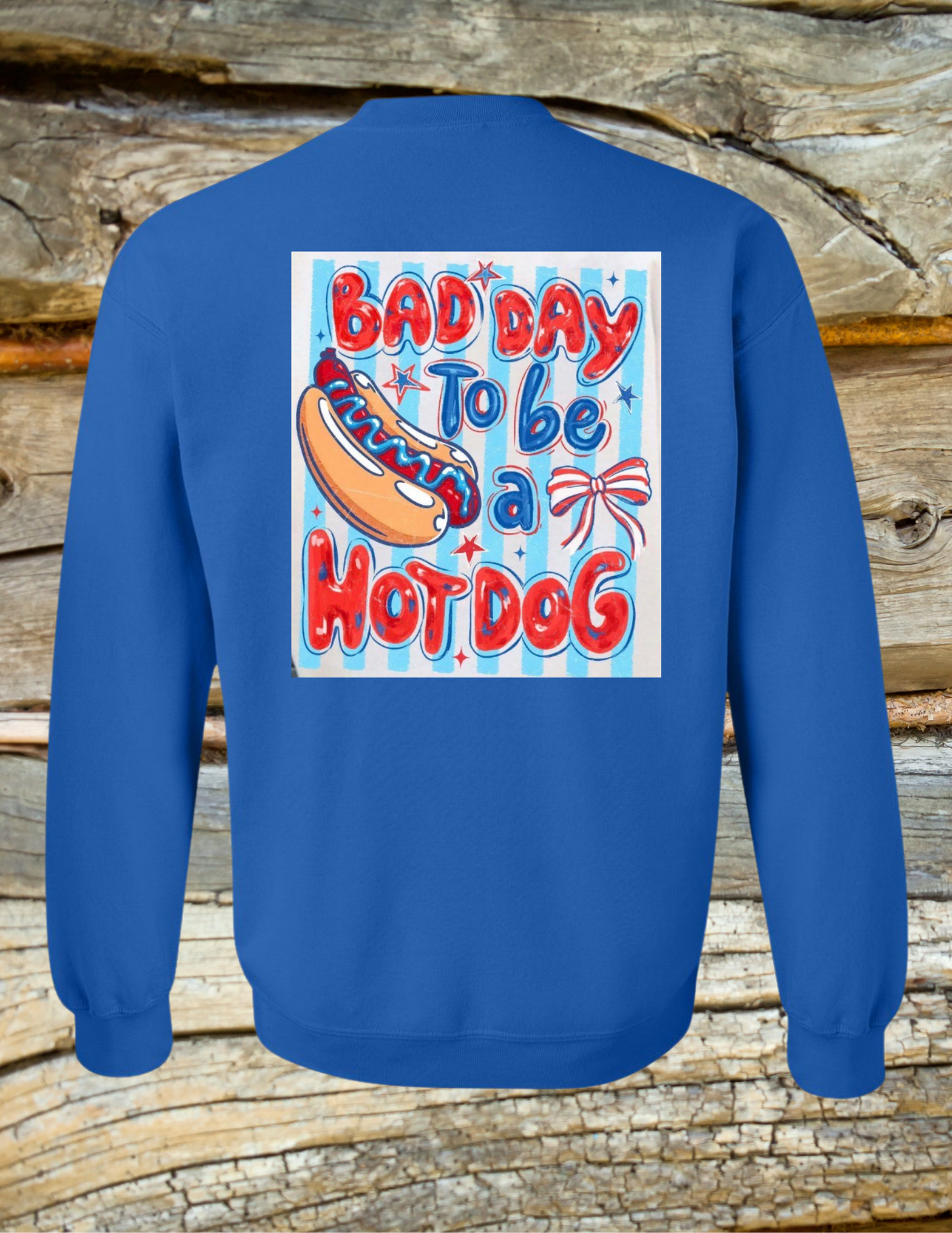 Bad Day to be a hotdog blue
