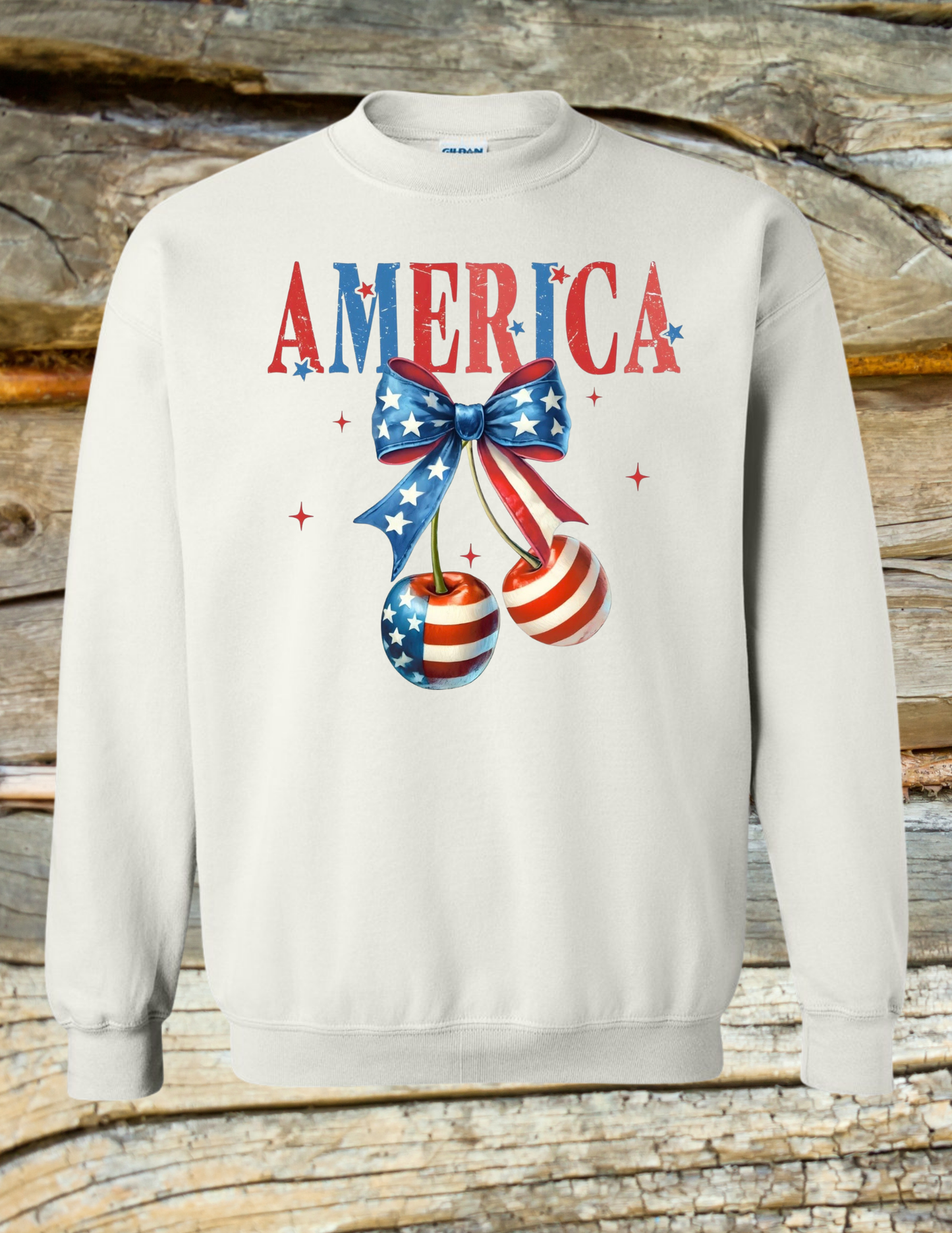 America Cherry Flag
