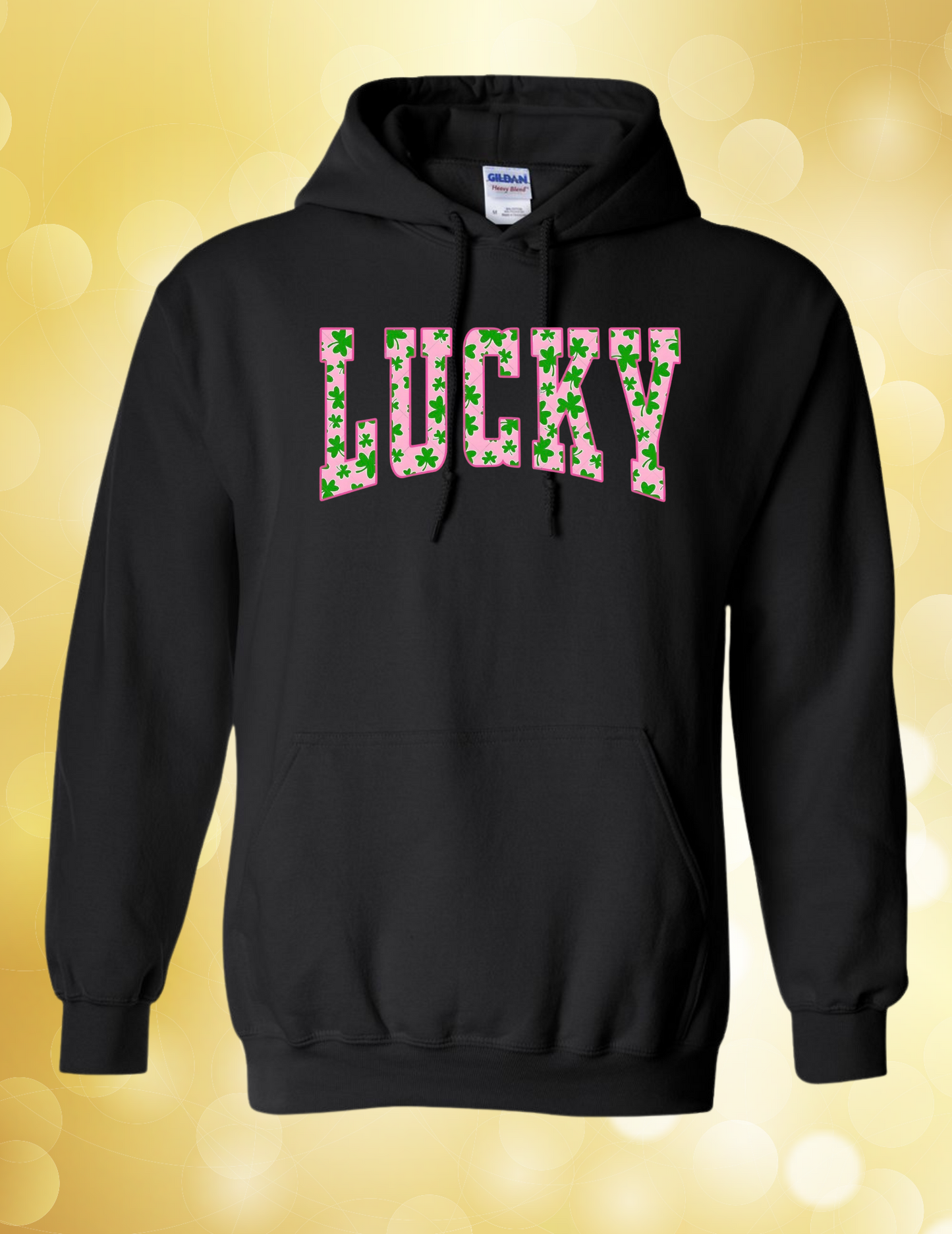 Lucky pink shamrock