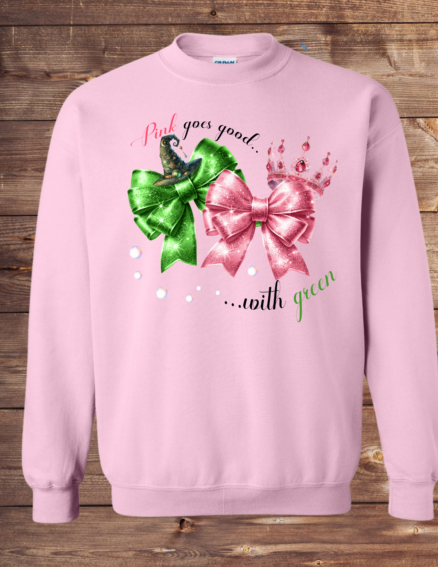 Pink Goes with Green