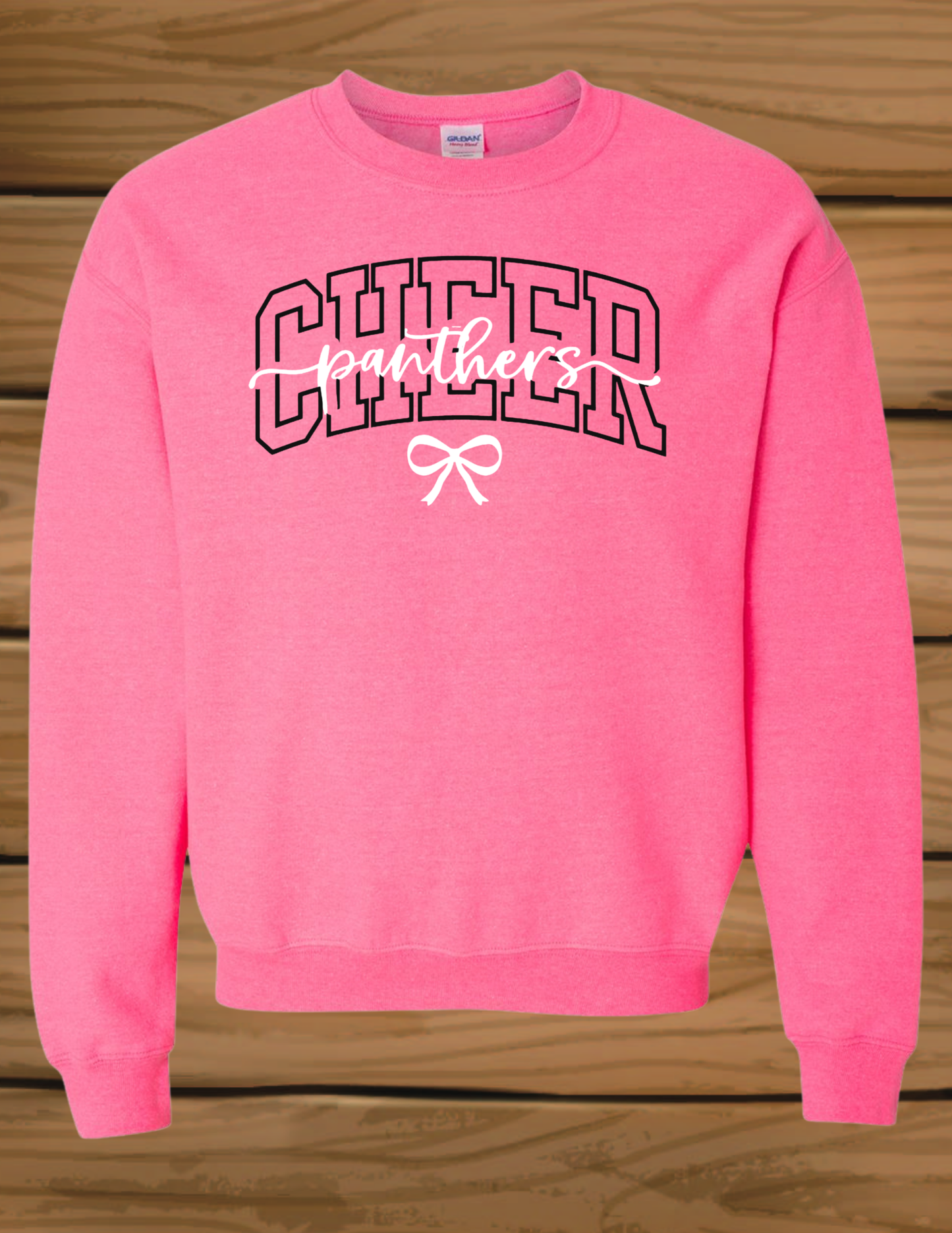 Panthers Cheer bow