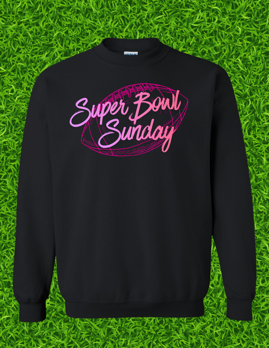 Super Bowl Sunday Football pink