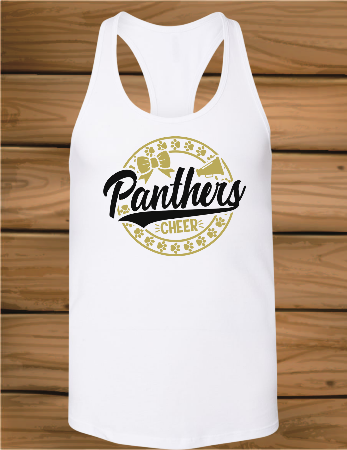 Panthers Cheer Circle Paw