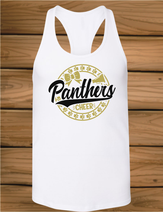 Panthers Cheer Circle Paw