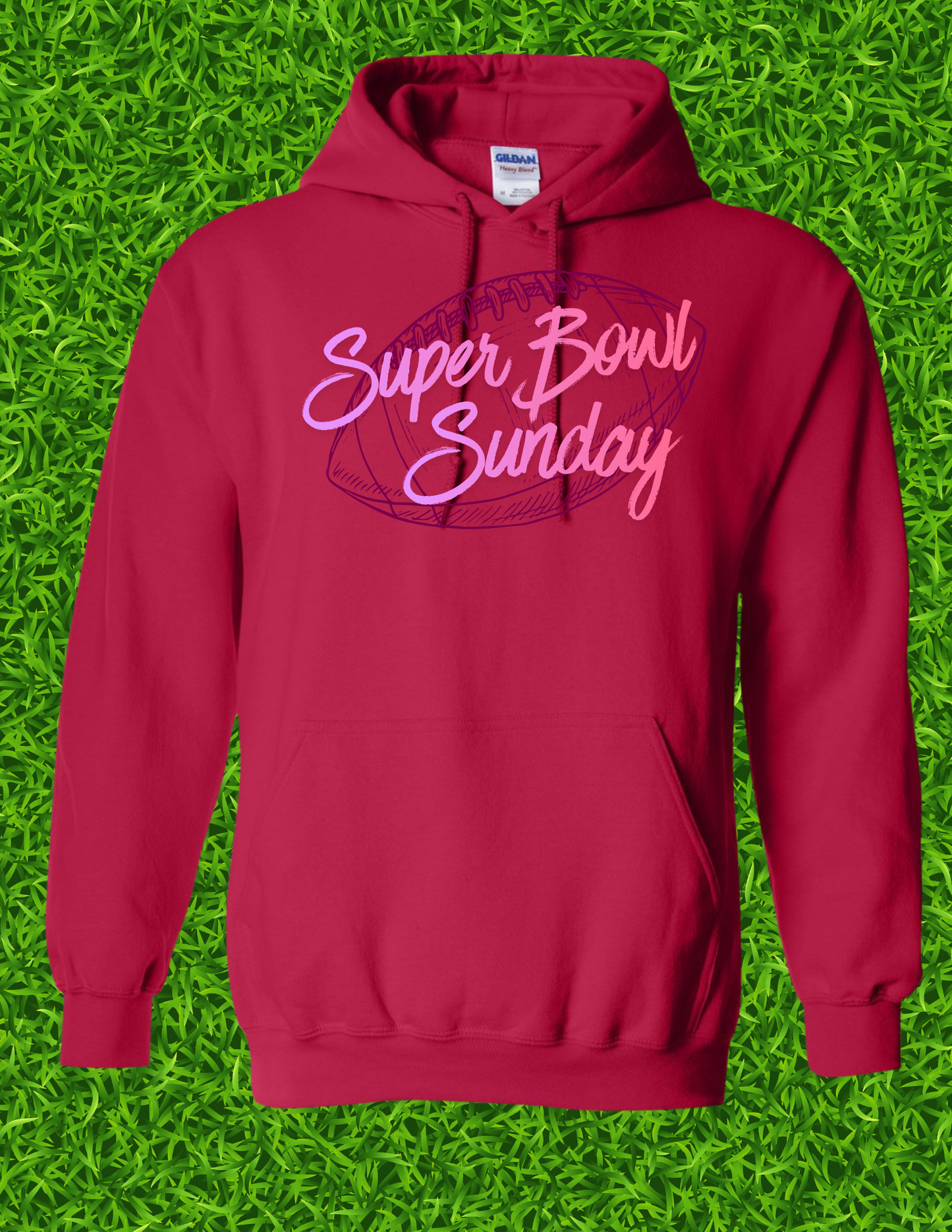 Super Bowl Sunday Football pink