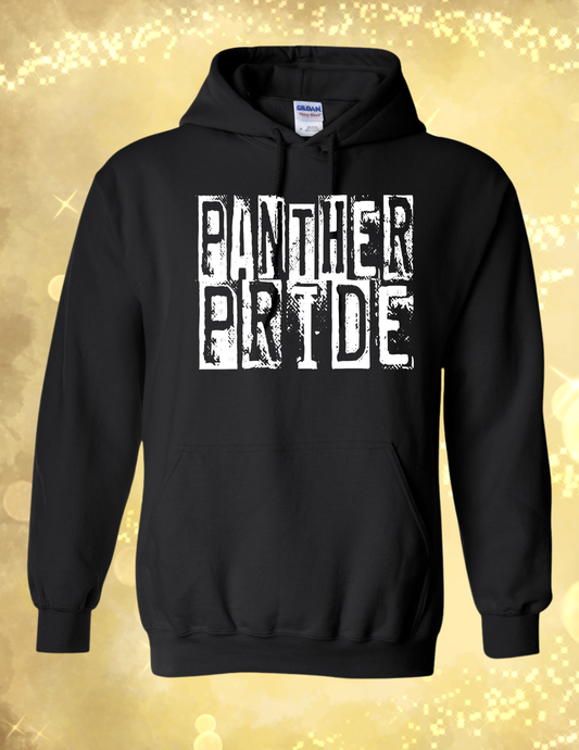 Panther Pride distressed plate
