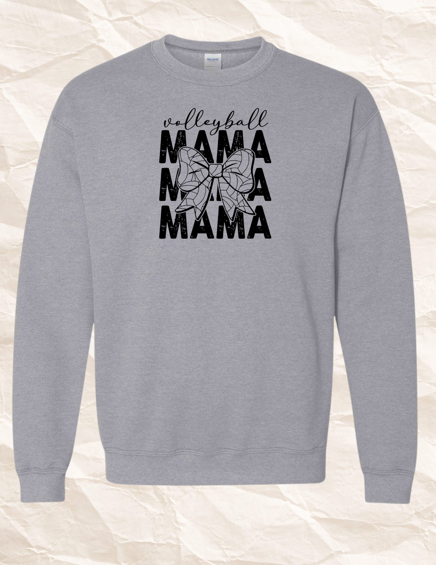Volleyball Mama Bow