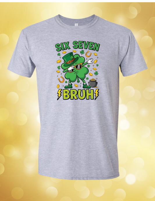 Six Seven Bruh Shamrock