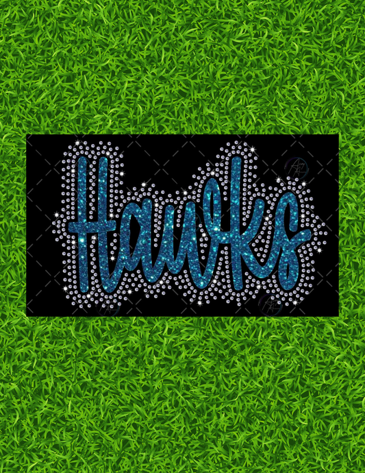 Hawks Rhinestone