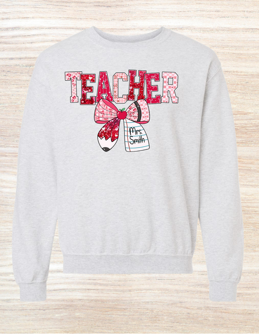 Teacher Pencil Heart