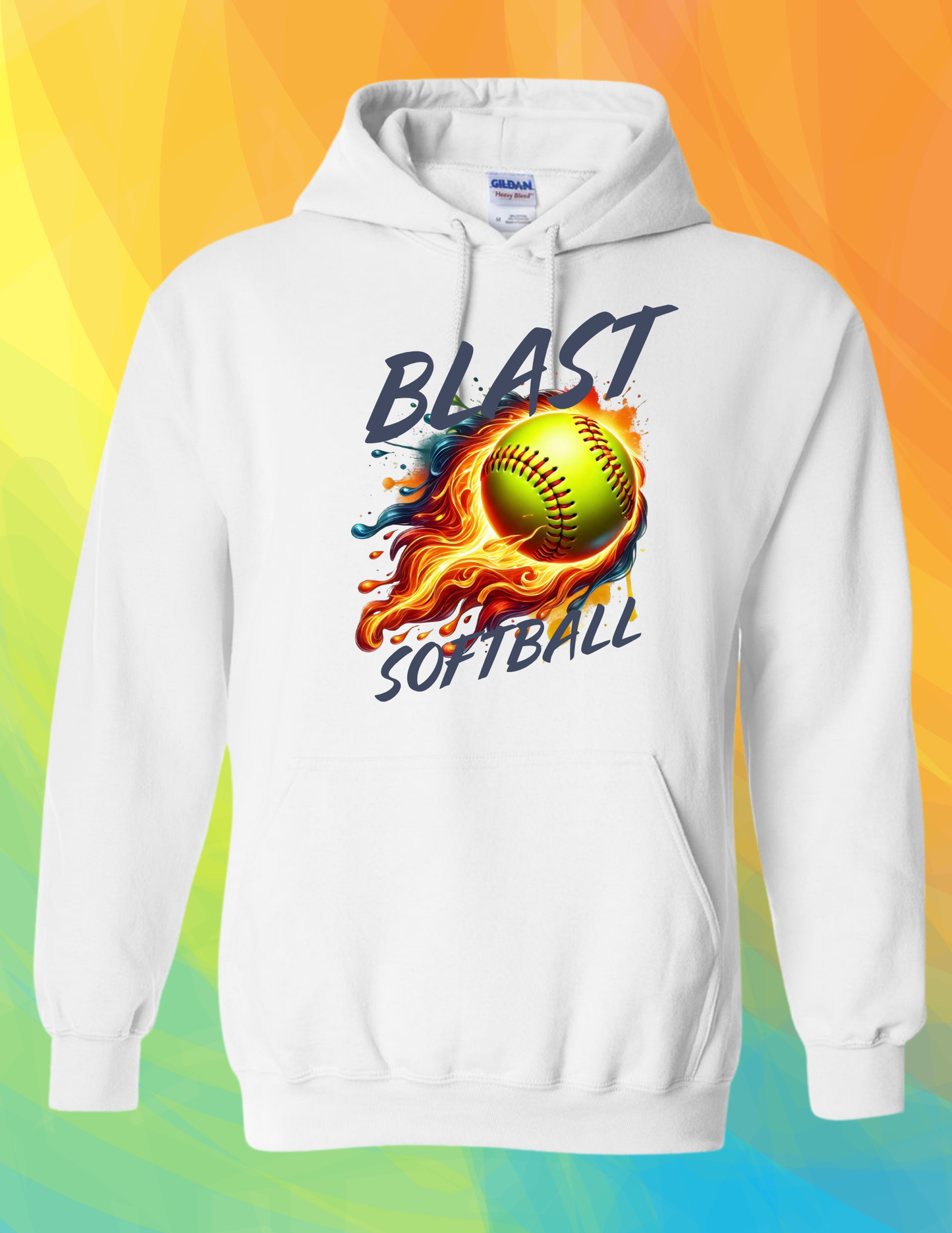 Blast Softball fire