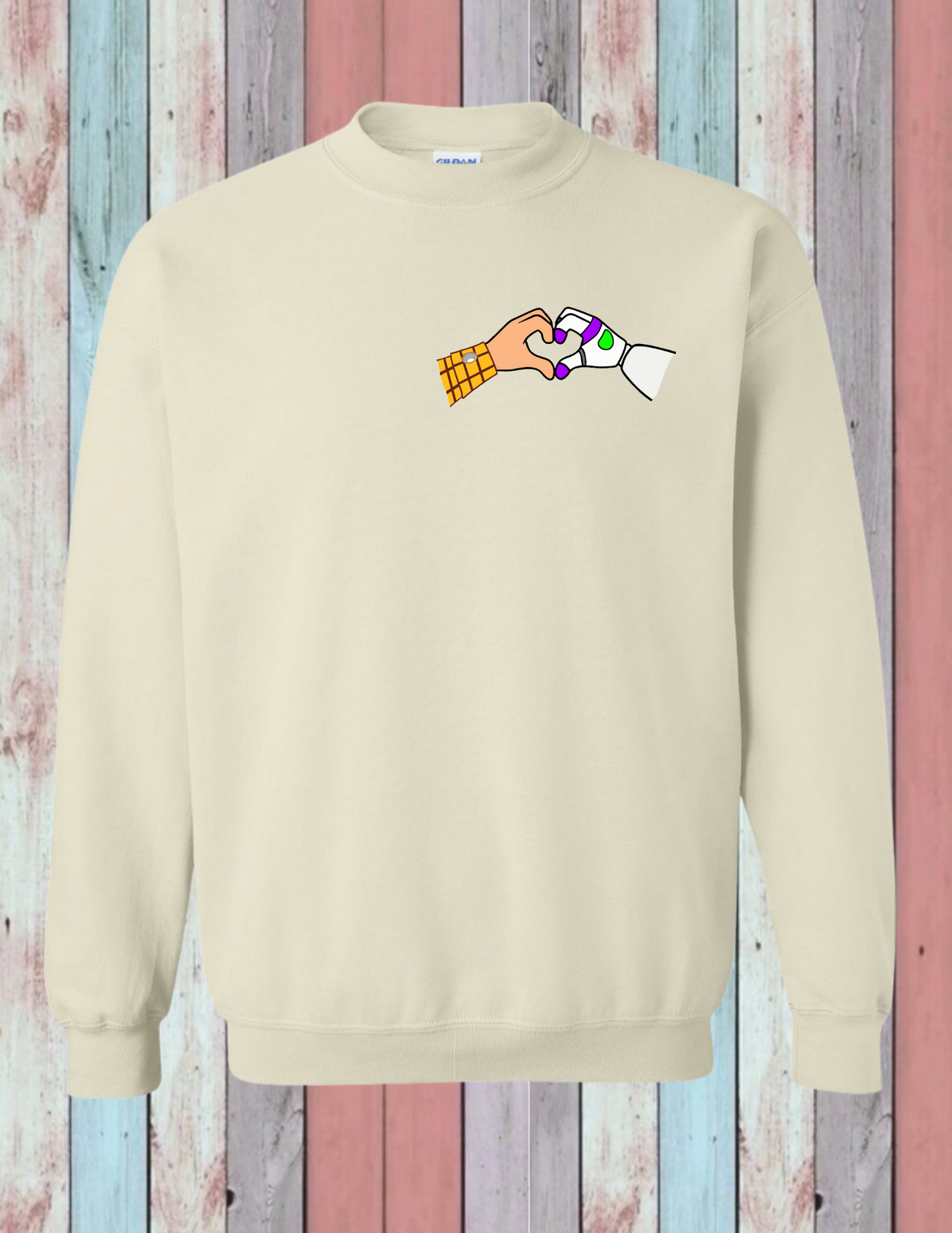 buzz woody friend in me front and back