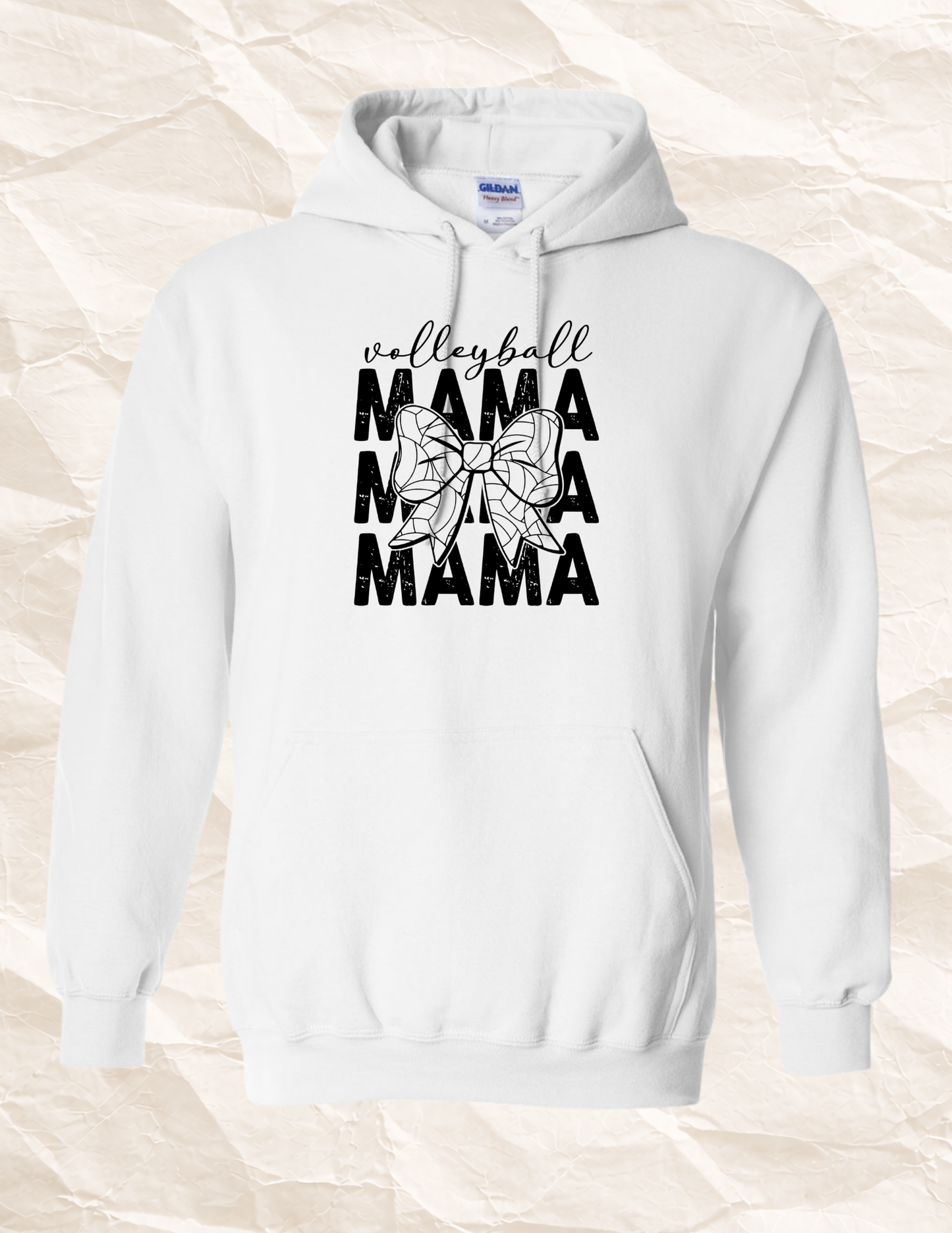 Volleyball Mama Bow