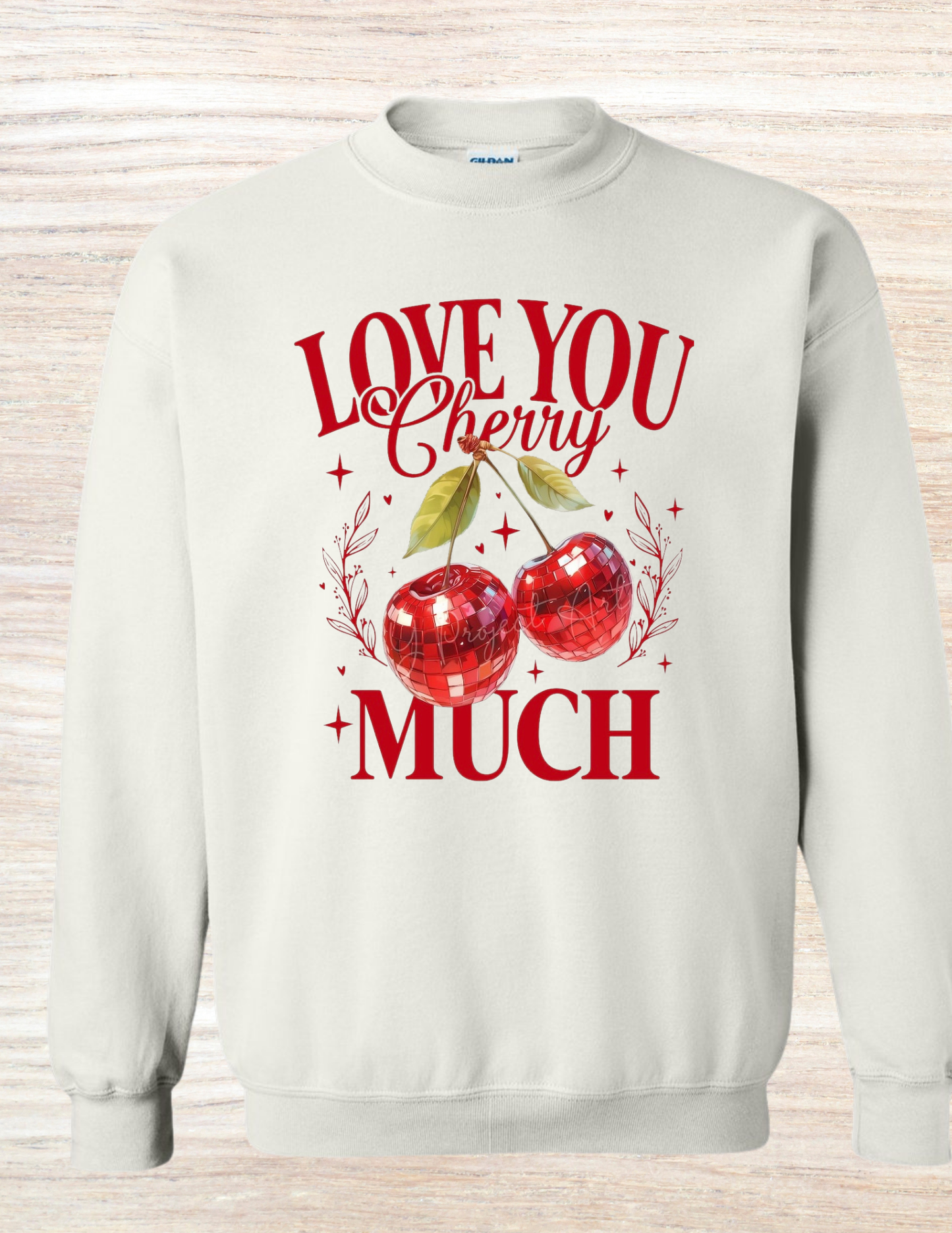 Love You Cherry Much Red