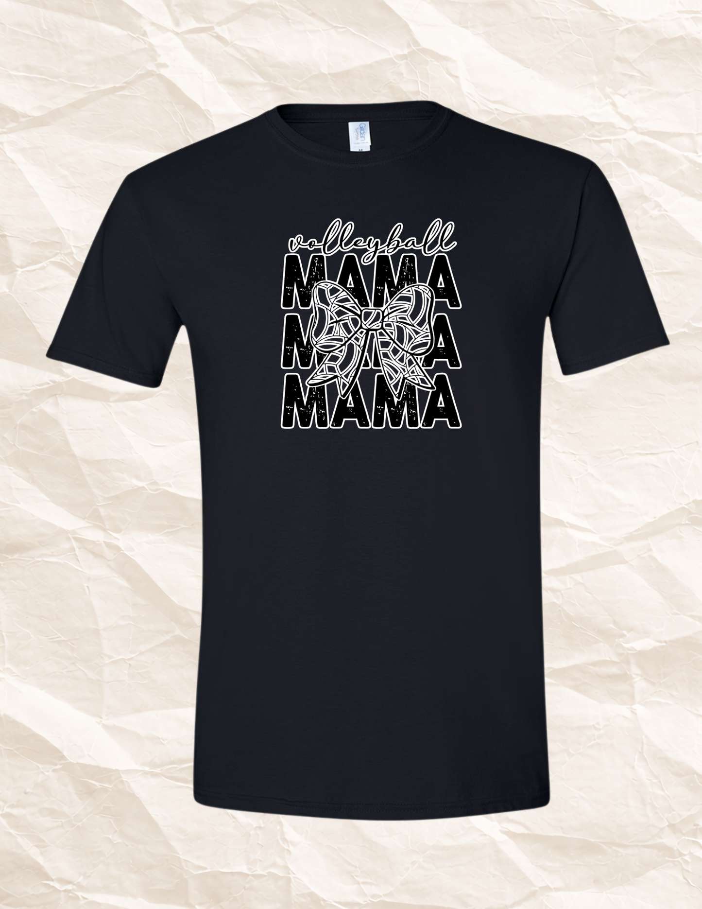 Volleyball Mama Bow