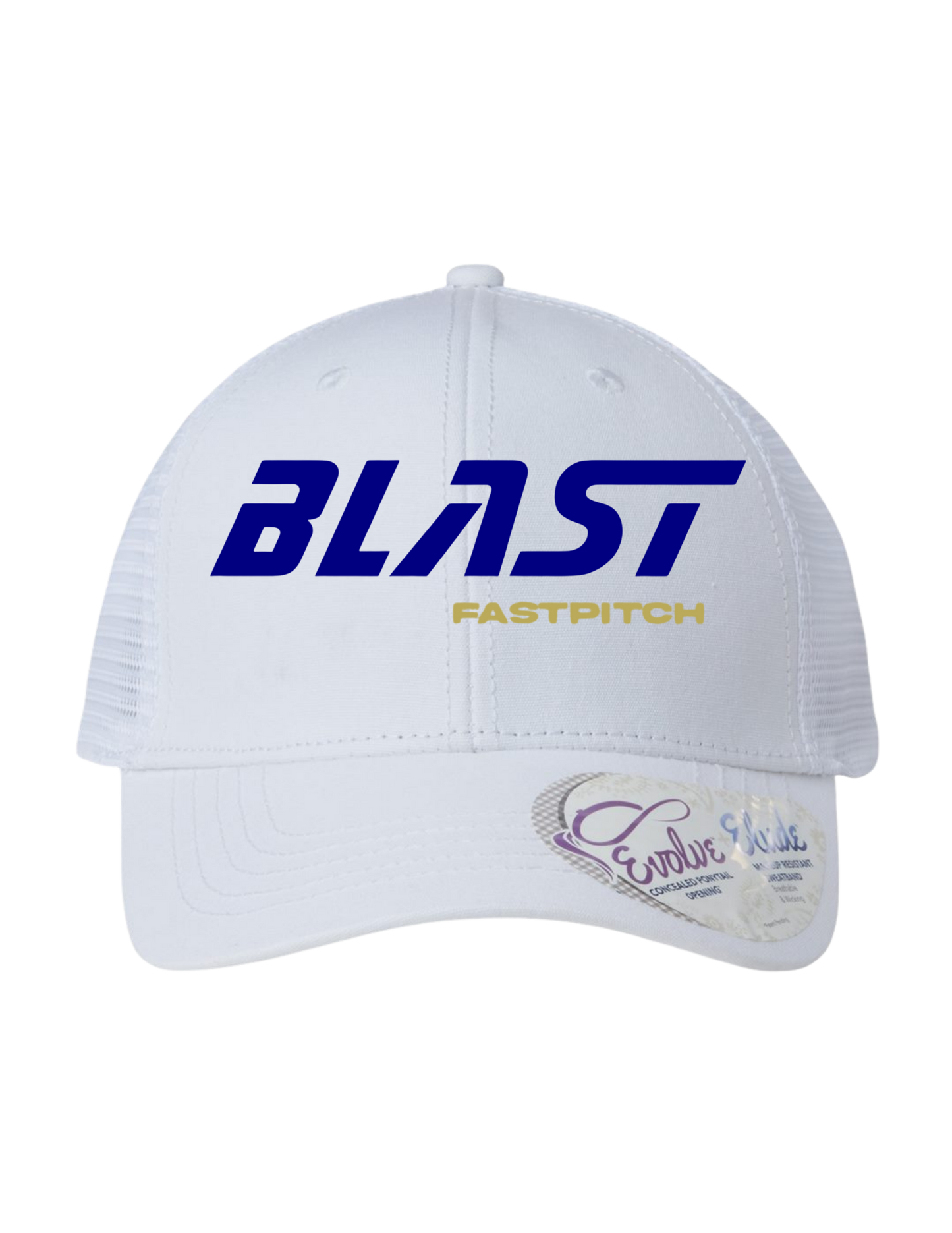 Women's white baseball hat