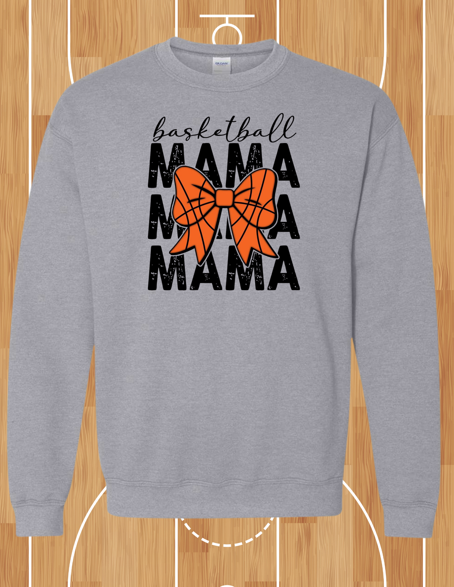 Basketball Mama Bow