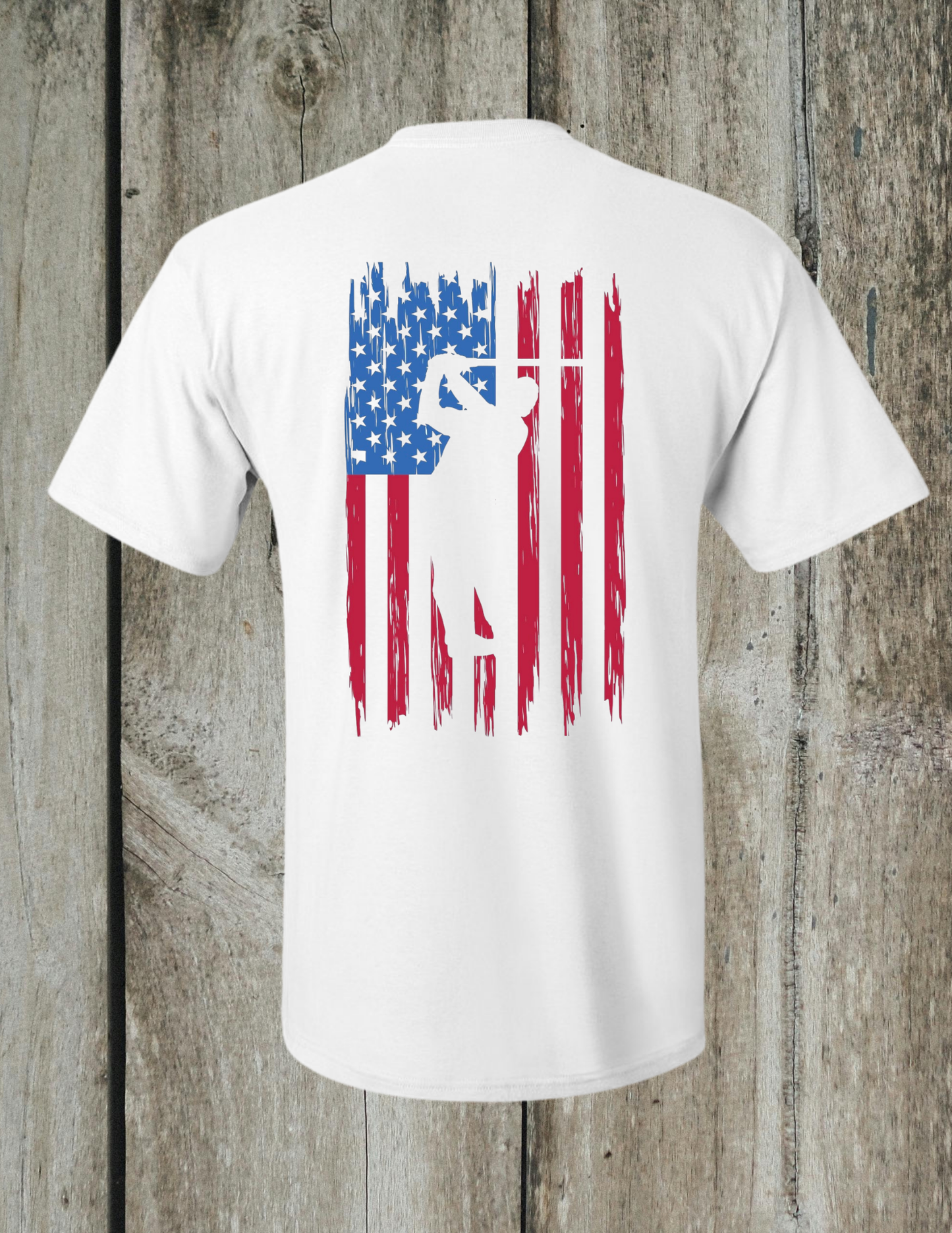 Golf American Flag
