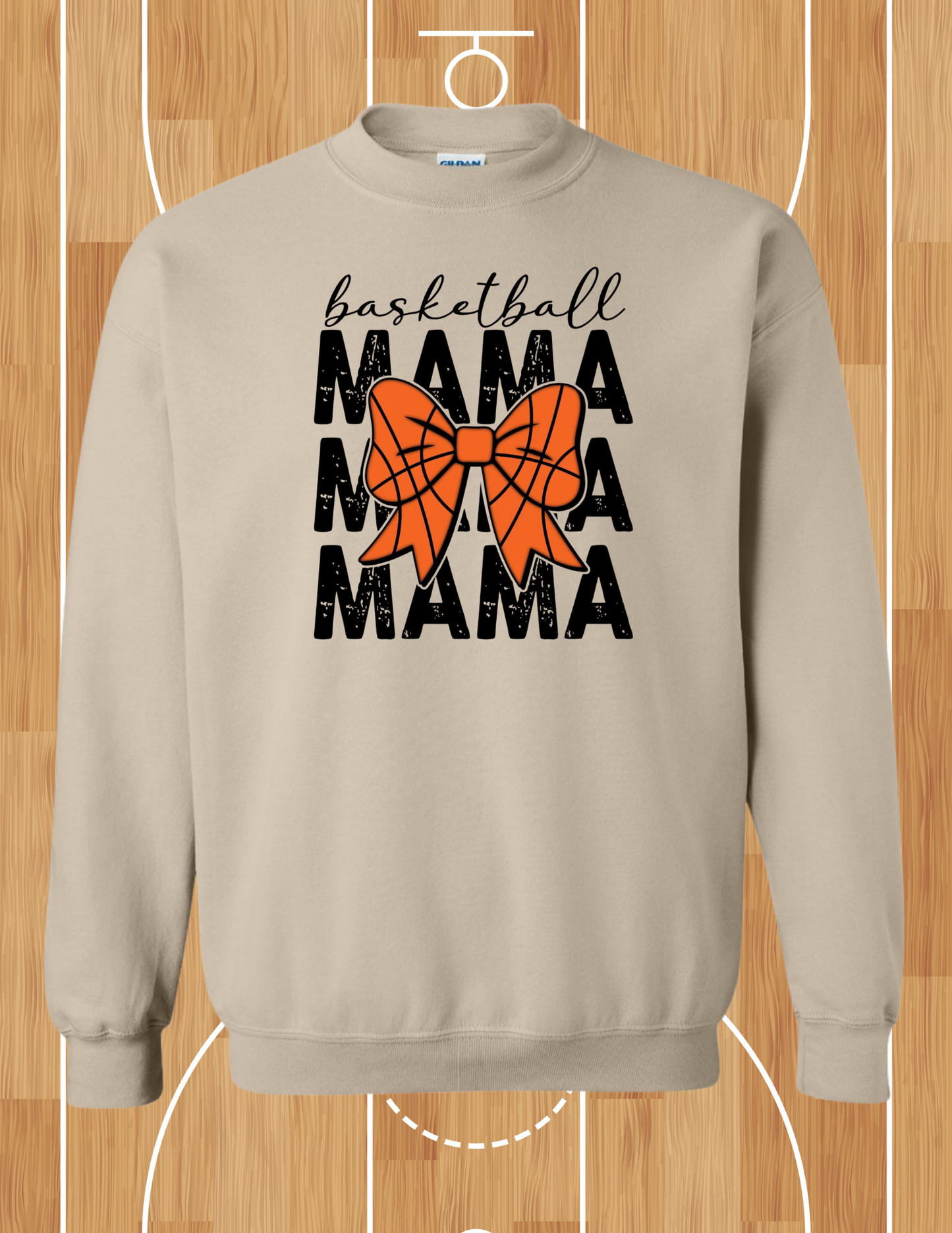 Basketball Mama Bow
