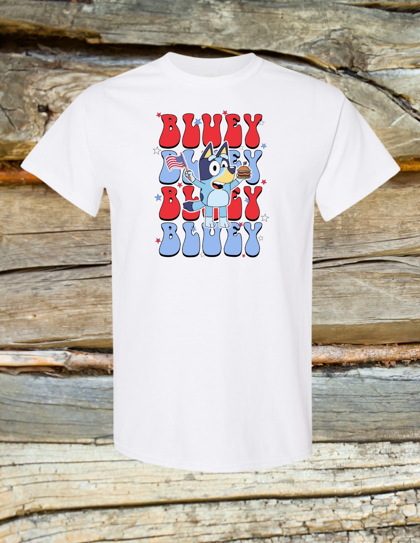 Bluey Repeat Patriotic