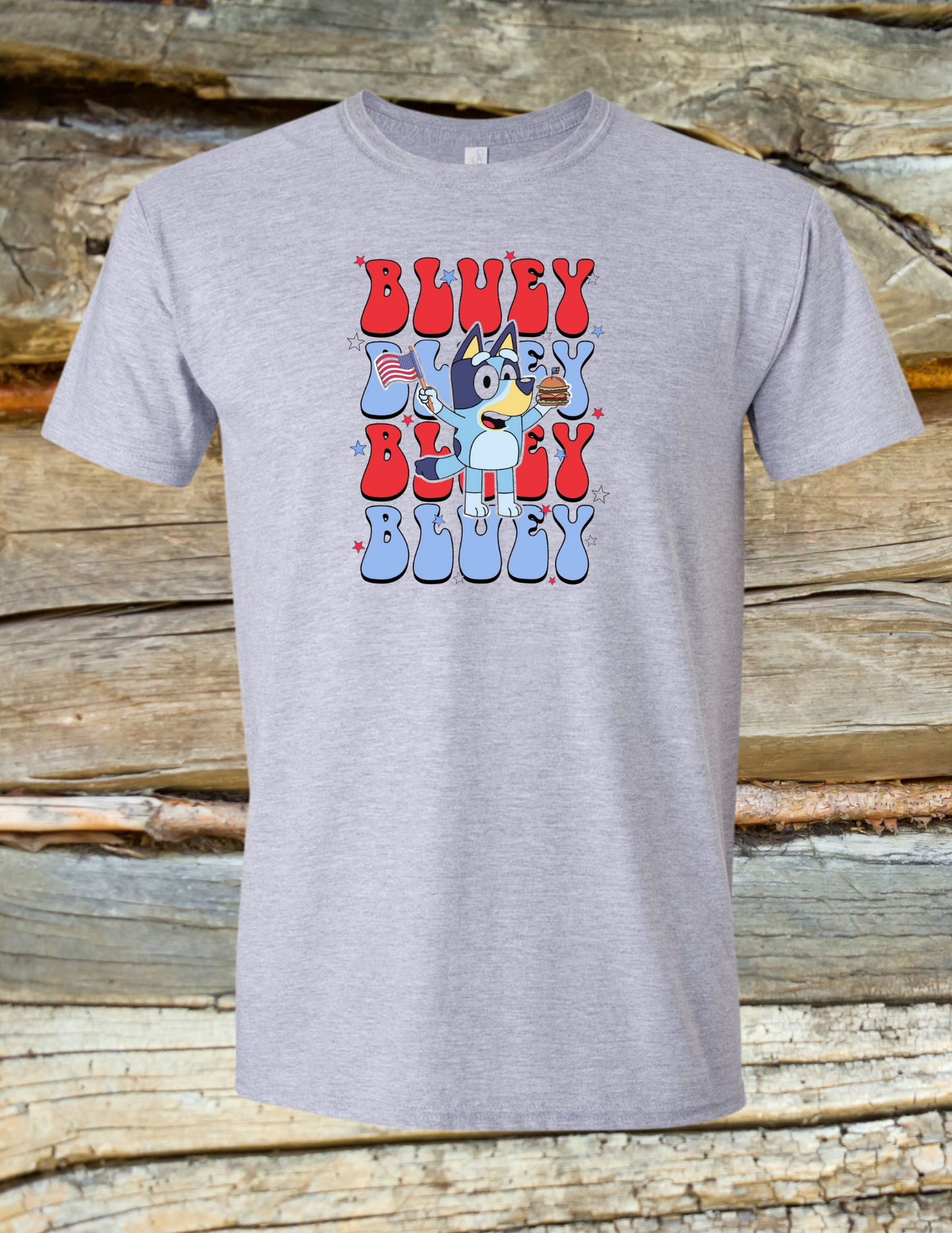 Bluey Repeat Patriotic