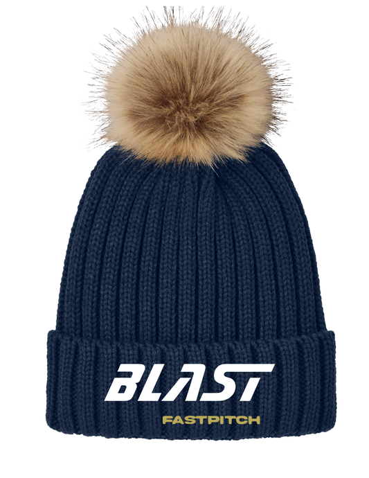 Beanie with Pom