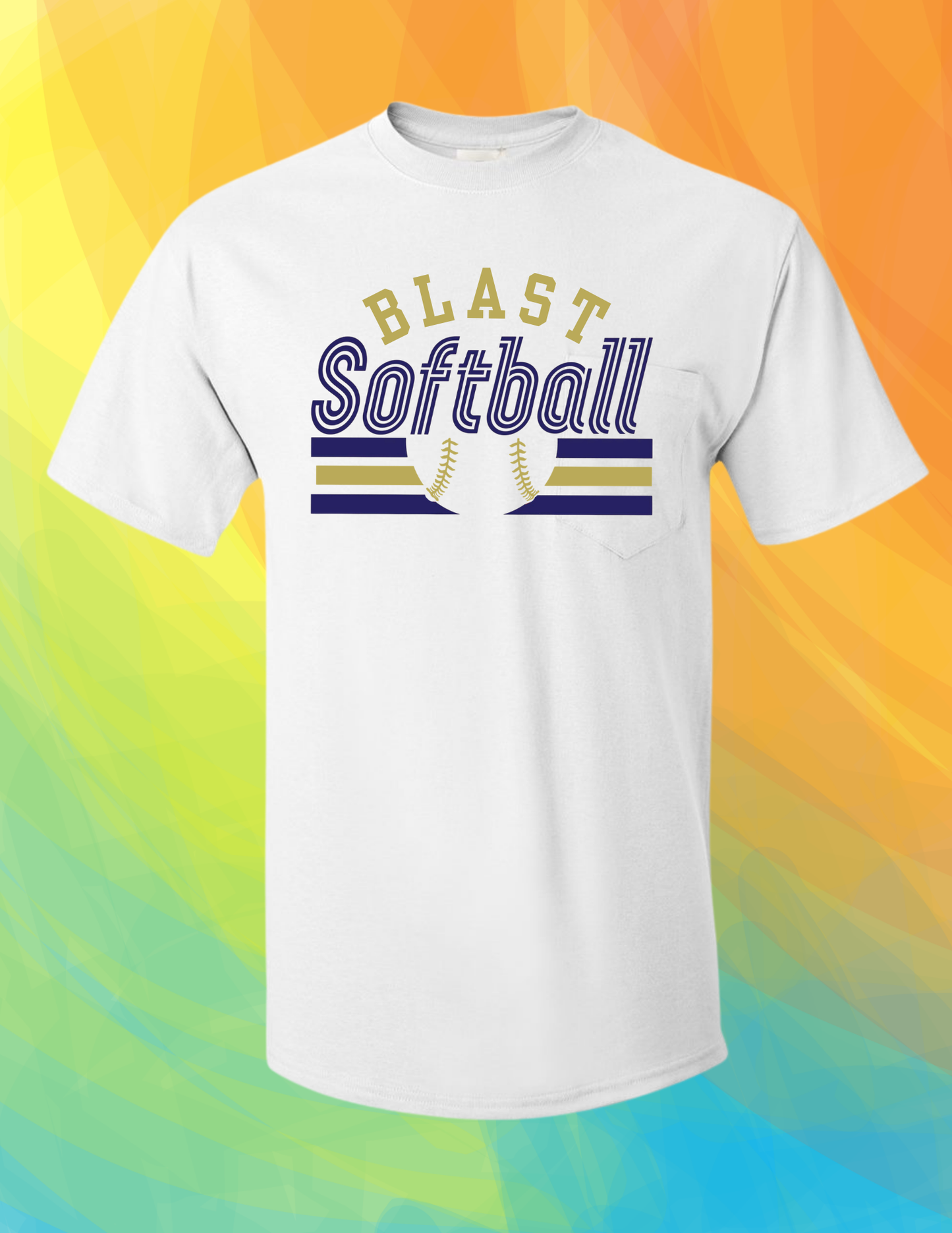 Blast Softball lines