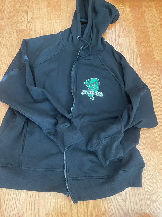 Women's Adult Large Zip Up