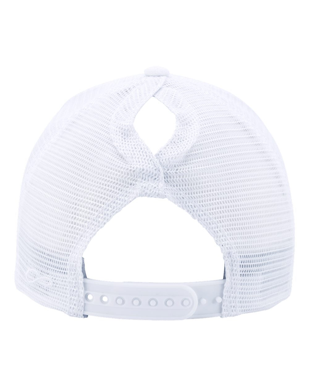 Women's white baseball hat