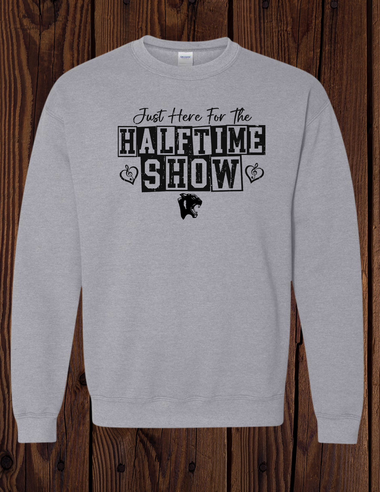 just here for halftime